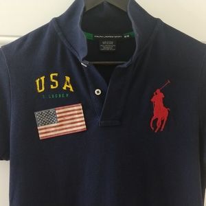 Ralph Lauren Sport Women's Mesh polo Dress sz M